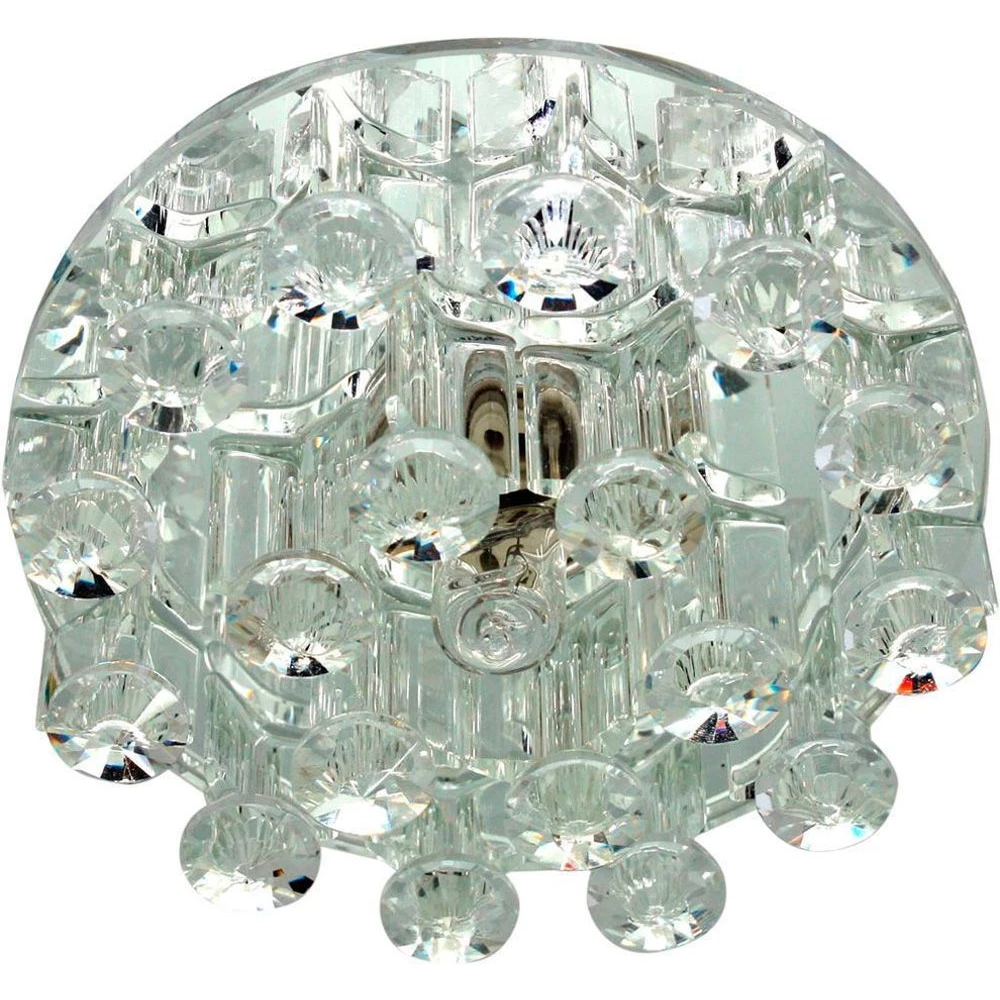 Светильник встраиваемый Feron 1550 потолочный JCD9 G9 прозрачный (28428) - Viokon.com