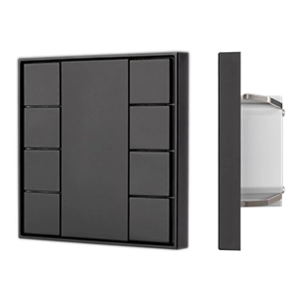 INTELLIGENT ARLIGHT Панель KNX-223-8-BLACK (BUS) (IARL, IP20 Пластик, 3 года) 028759 - Viokon.com