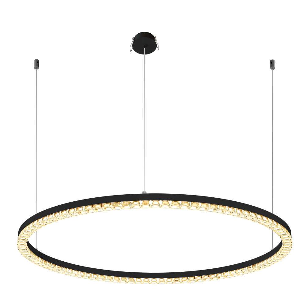 Светильник SP-DIAMOND-R650-36W Warm3000 (BK, 45 deg, 230V, TRIAC) (Arlight, IP20 Металл, 5 лет) 054473 - Viokon.com