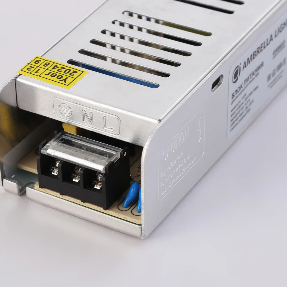 Блок питания с EMC для светодиодной ленты 12V 150W 12,5A IP20 185-260V 200*58*40 GS8653 GS8653 блок питания 12V 150W 12.5A IP20 185-260V EMC 200*58*40 - Viokon.com