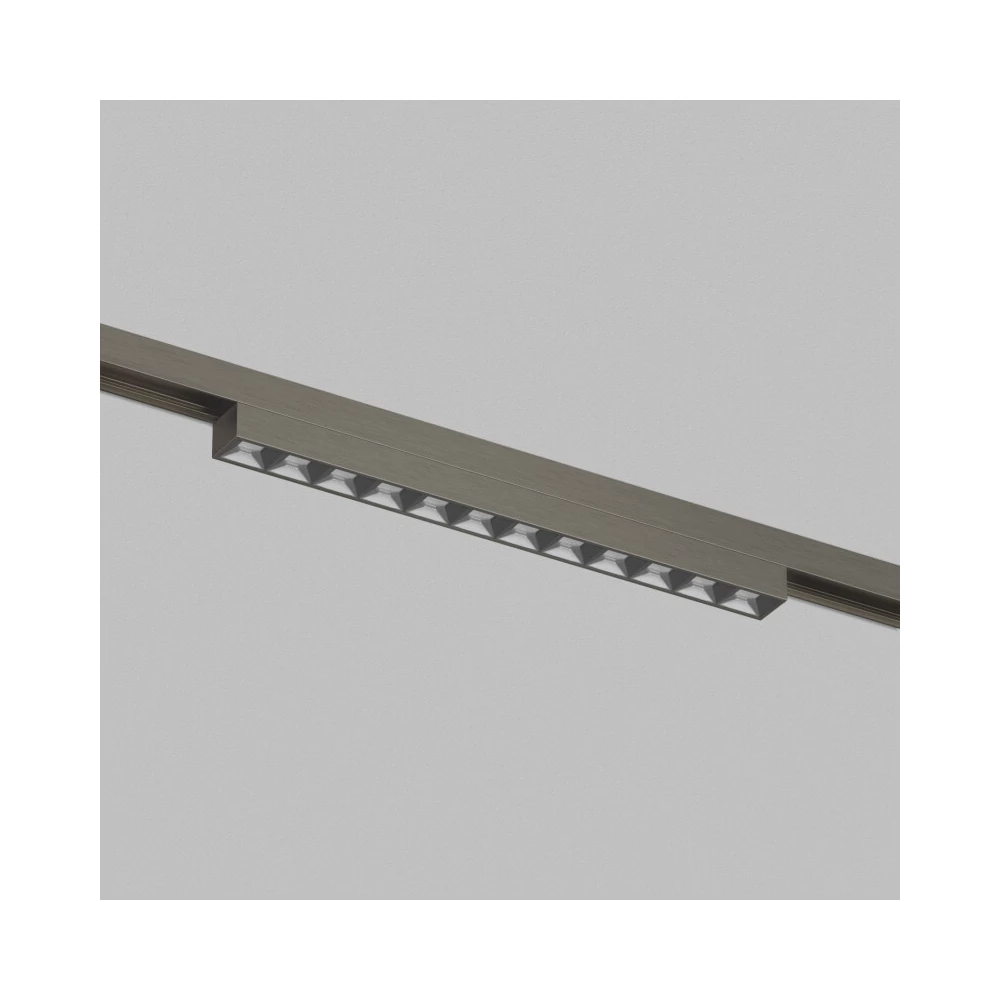 DK5971-DN Светильник трековый SHINE GRILL ZigBee 48В 10Вт 2700-6000K IP20 темный никель алюминий - Viokon.com