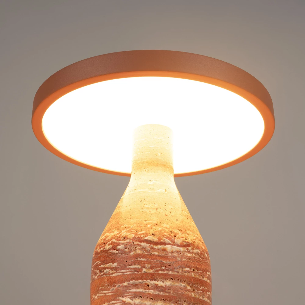 Светильник SP-CROOD-TAB-R22.5x24-7W Warm3200-MIX (RD-BRG, 140 deg, 230V) (Arlight, IP20, Травертин, 5 лет) 061732 - Viokon.com