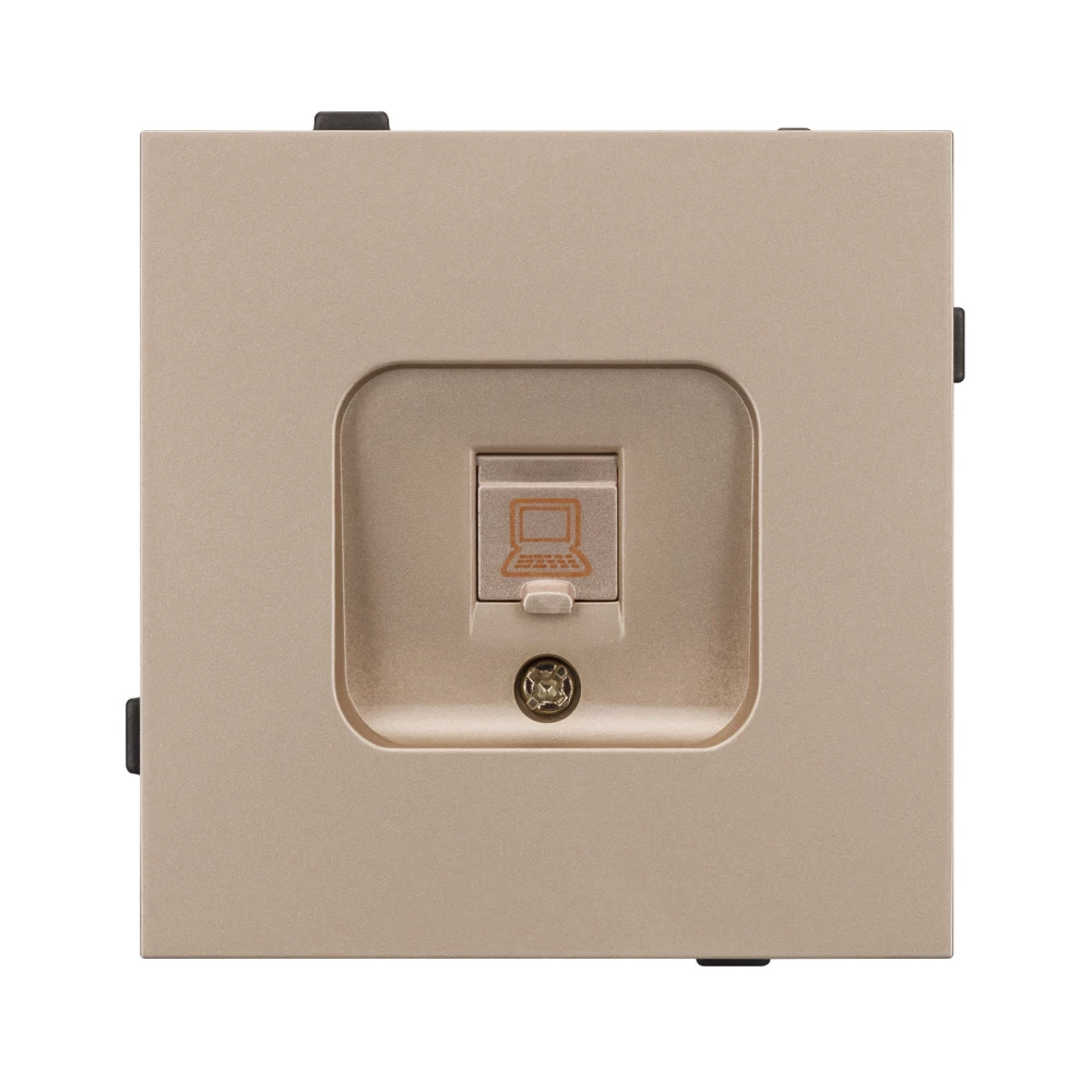 Механизм компьютерной розетки SCT-TENDO-MPC1-PL-GD (RJ-45, CAT6) (Arlight, Песочный) 054099 - Viokon.com