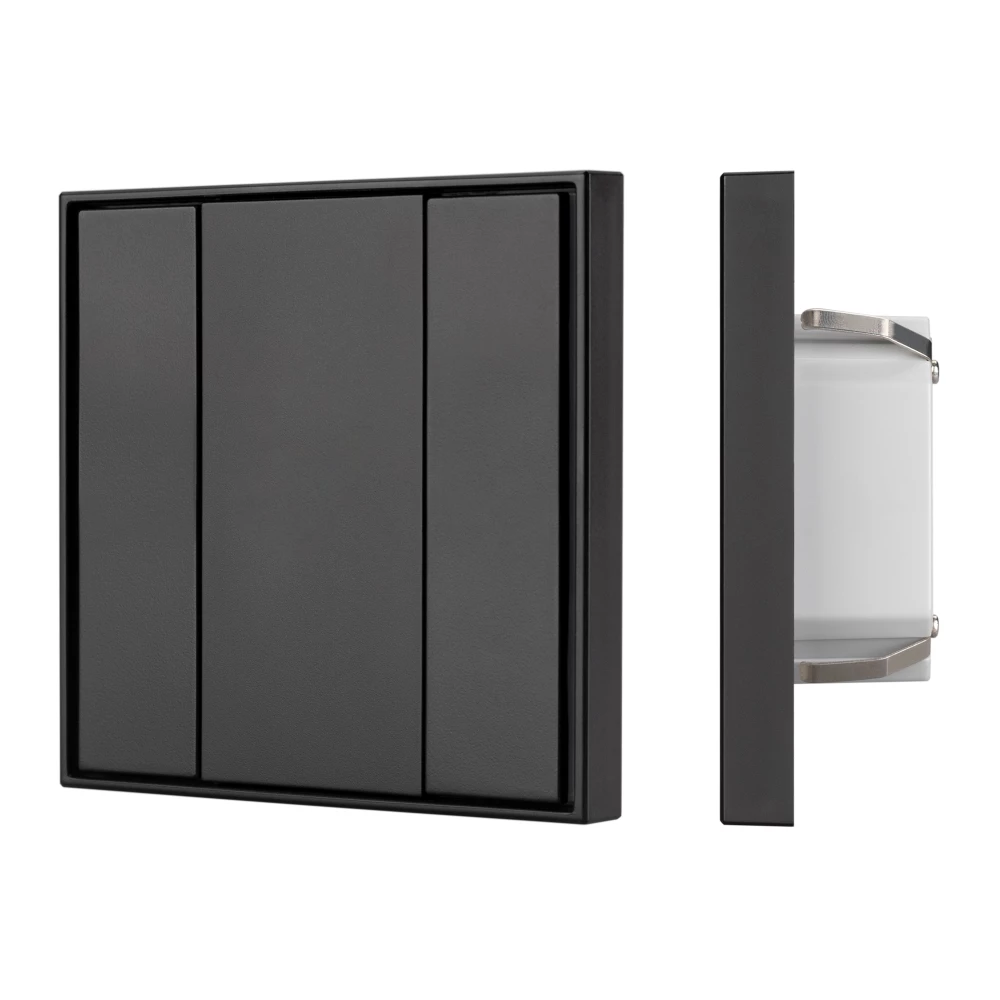 INTELLIGENT ARLIGHT Панель KNX-223-2-BLACK (BUS) (IARL, IP20 Пластик, 3 года) 028757 - Viokon.com