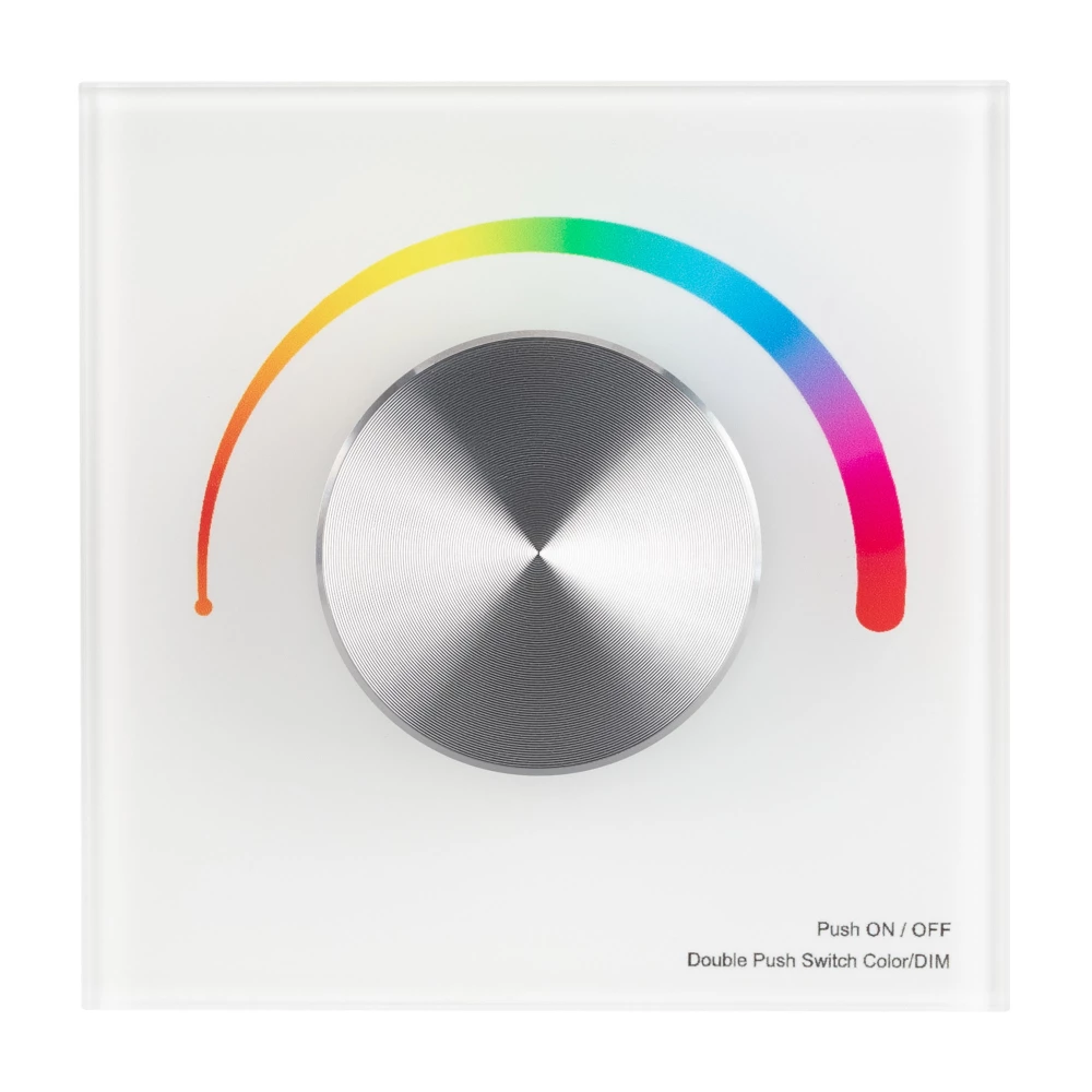 Панель SMART-P5-RGB-G-IN White (3V, Rotary, 2.4G) (Arlight, IP20 Пластик, 5 лет) 033756 - Viokon.com