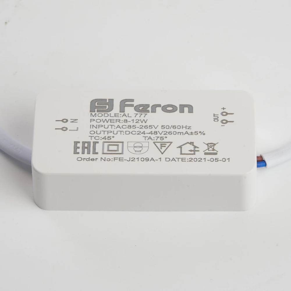 Светодиодный светильник Feron AL777 встраиваемый 12W 4000K белый (28683) - Viokon.com