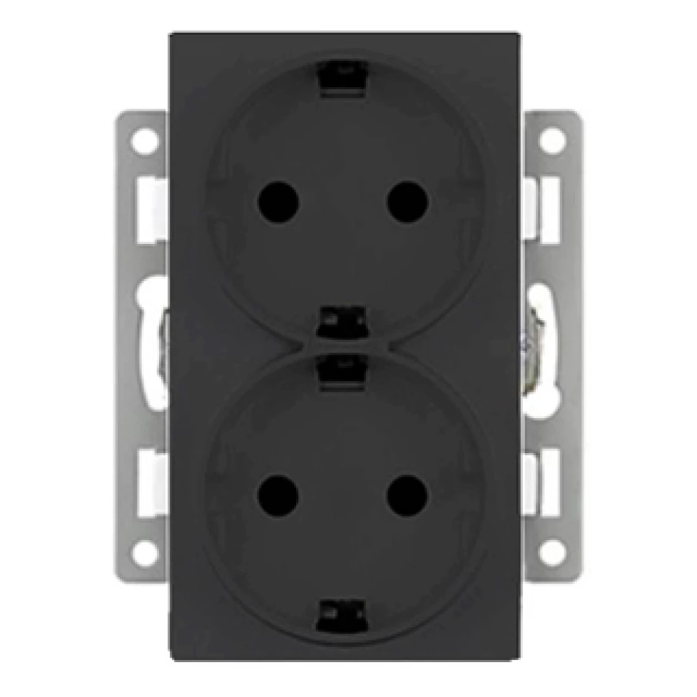Механизм электрической розетки SCT-MEUD-PL-BK (250V, 16A) (Arlight, -) 043765 - Viokon.com