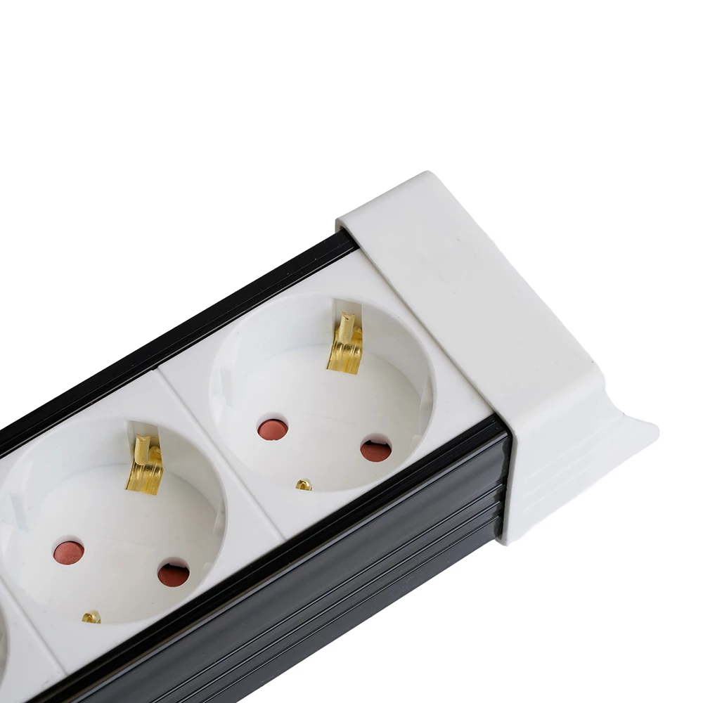 Сетевой фильтр 6-местный с/з STEKKER 3x1мм2, 3 м, 250В, 16А, серия Techno, HM22-61-03, белый (50151) - Viokon.com