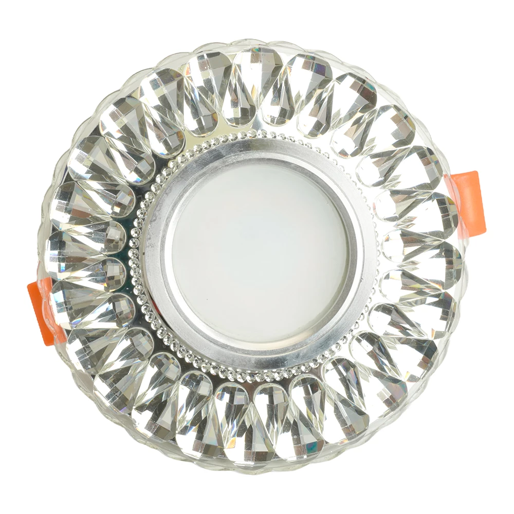 Светильник встраиваемый с белой LED подсветкой Feron CD938 потолочный MR16 G5.3 прозрачный (29471) - Viokon.com