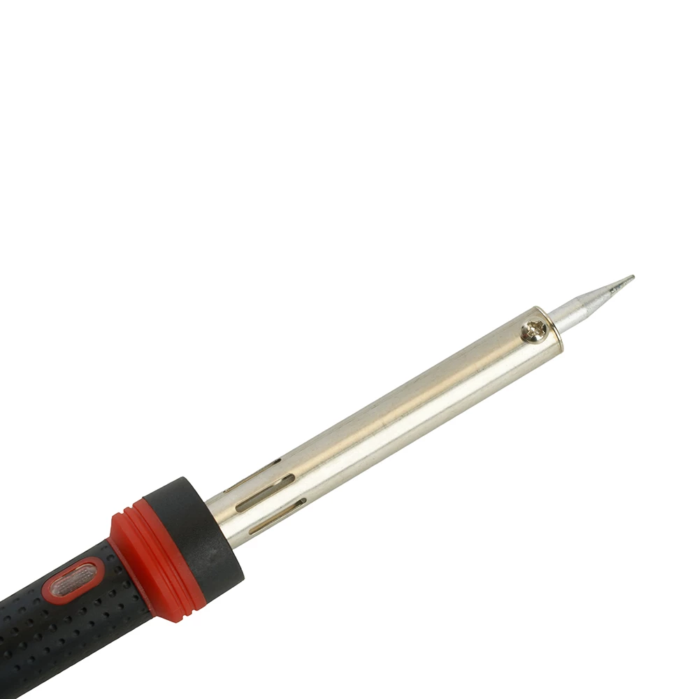 Паяльник с индикатором  60W, нихромовый нагреватель, долговечное жало, 230В STEKKER PLE301-60 (49809) - Viokon.com