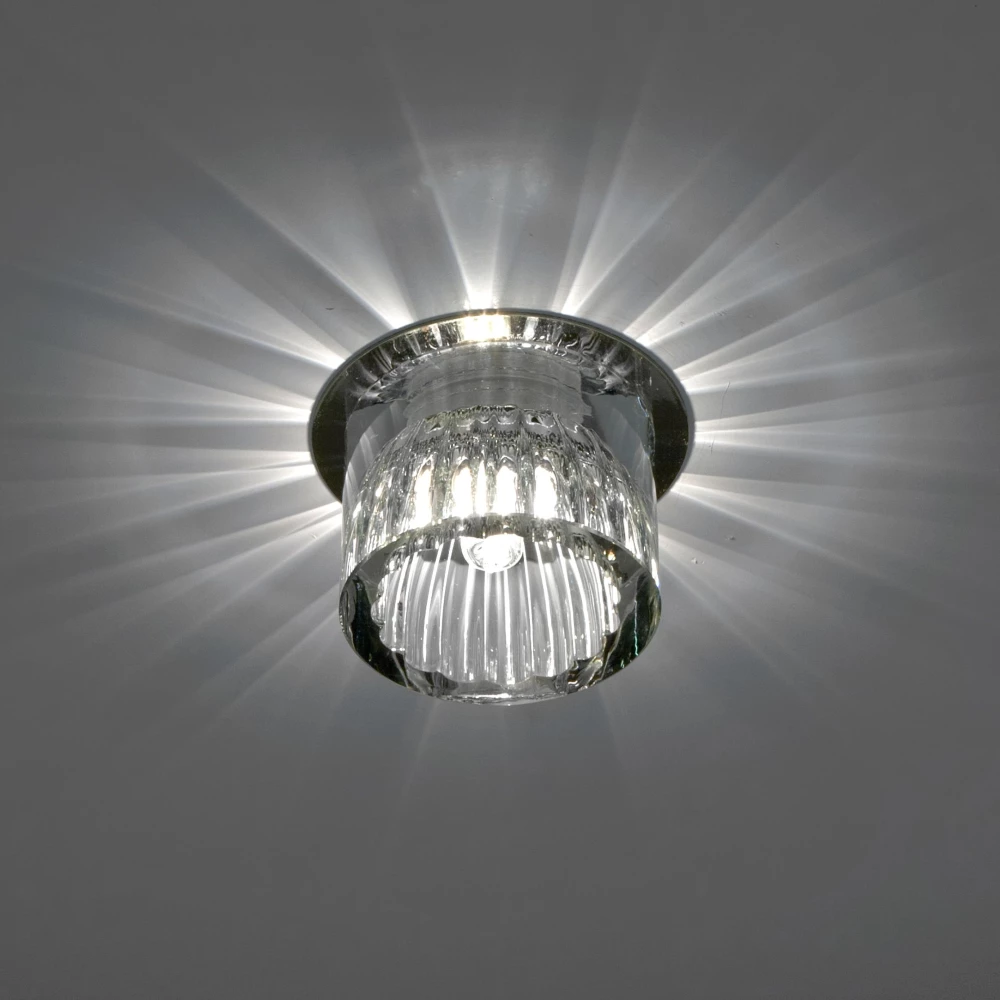 Светильник потолочный, JCD9 35W G9 прозрачный,хром, JD160 (18906) - Viokon.com