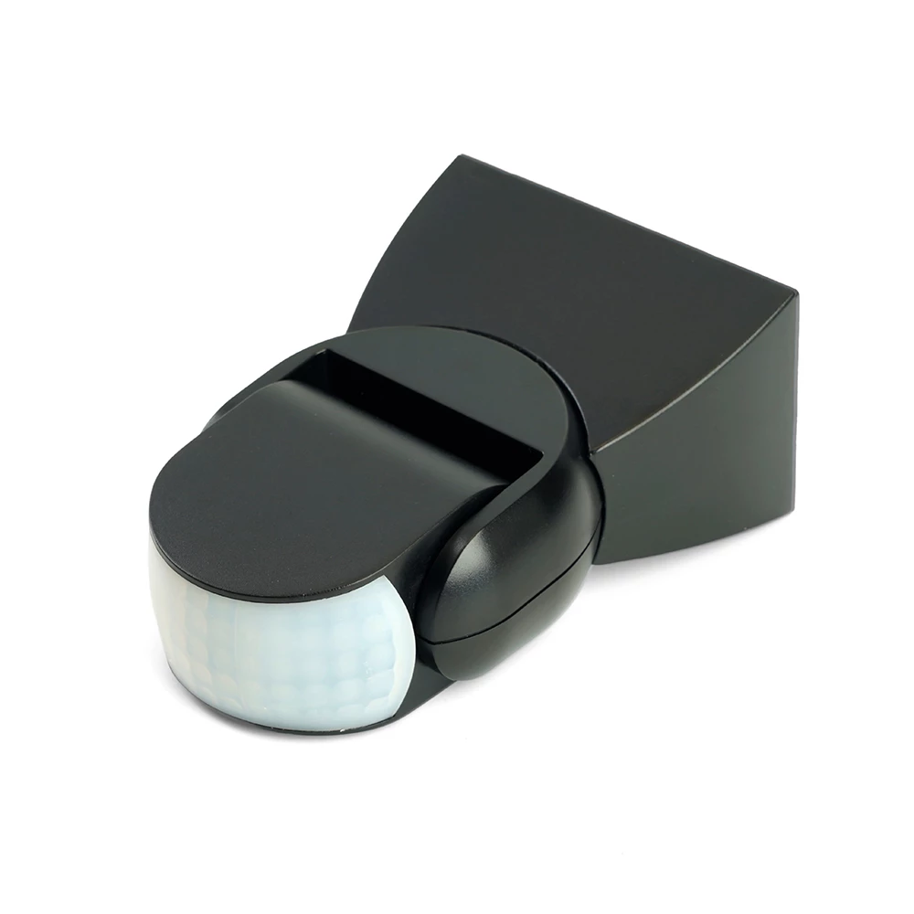 Датчик движения 1200W 12m 180° чёрный, SEN18 (51576) - Viokon.com