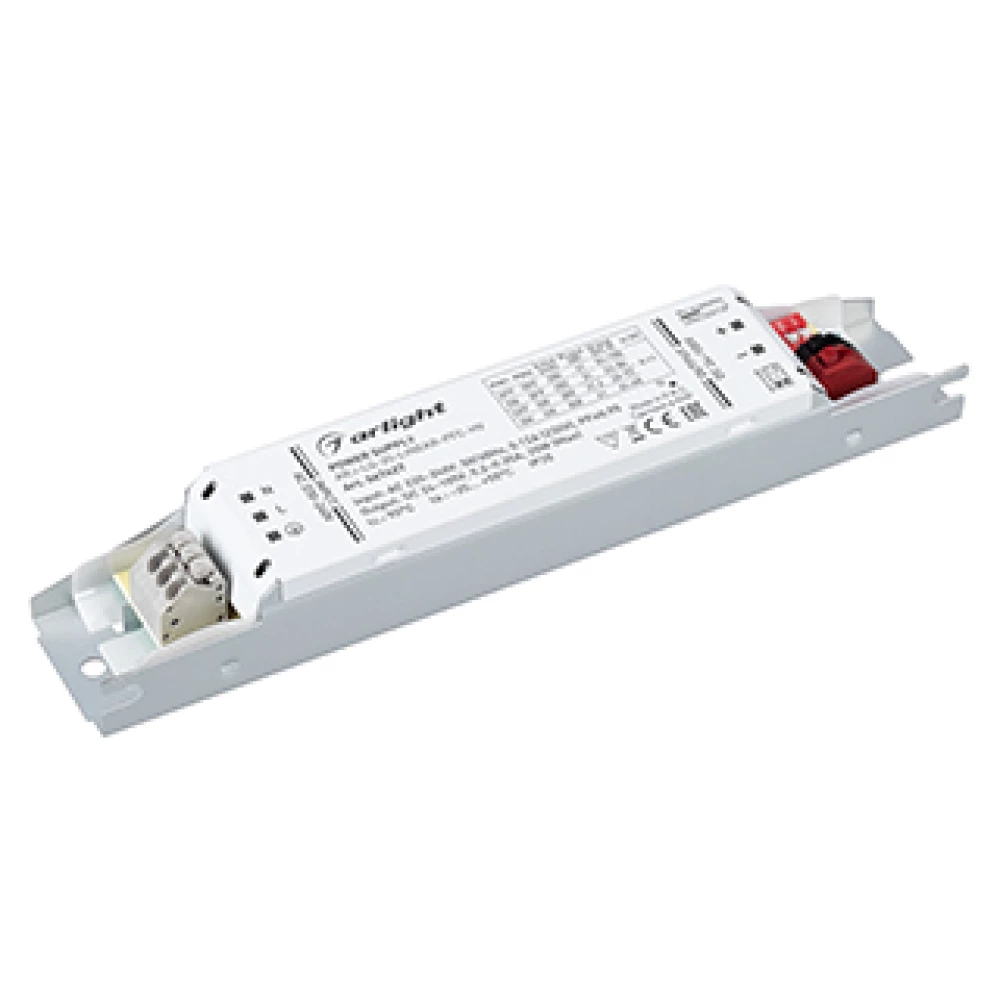 Блок питания ARJ-LG-20-LINEAR-PFC-HV (20W, 24-105V, 0.2-0.35A) (Arlight, IP20 Металл, 5 лет) 047427 - Viokon.com