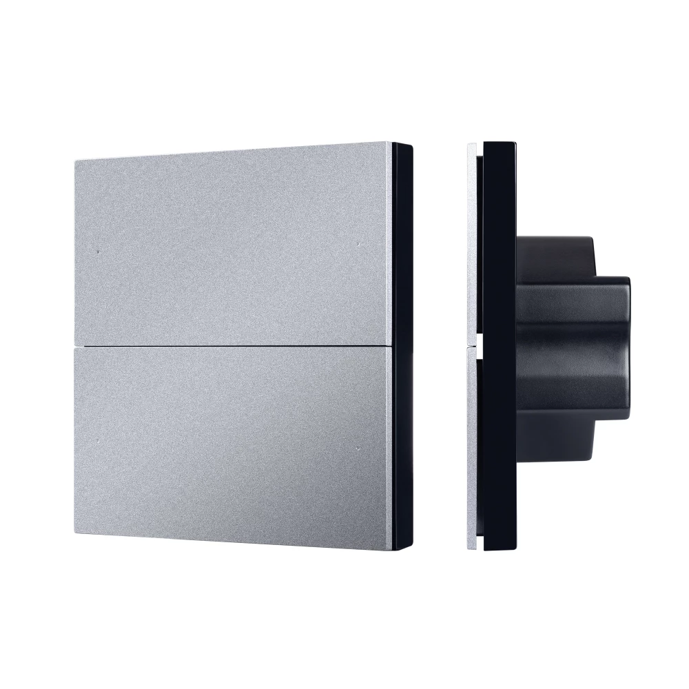 INTELLIGENT ARLIGHT Кнопочная панель SMART-ZB-801-22-1G-4SC-MULTI-IN Silver (230V) (IARL, IP20 Пластик, 5 лет) 055483 - Viokon.com