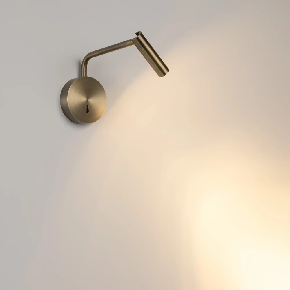 Светильник SP-VERDI-LONG-WALL-3W Warm3000 (BR, 20 deg, 230V) (Arlight, IP20 Металл, 3 года) 058490 - Viokon.com