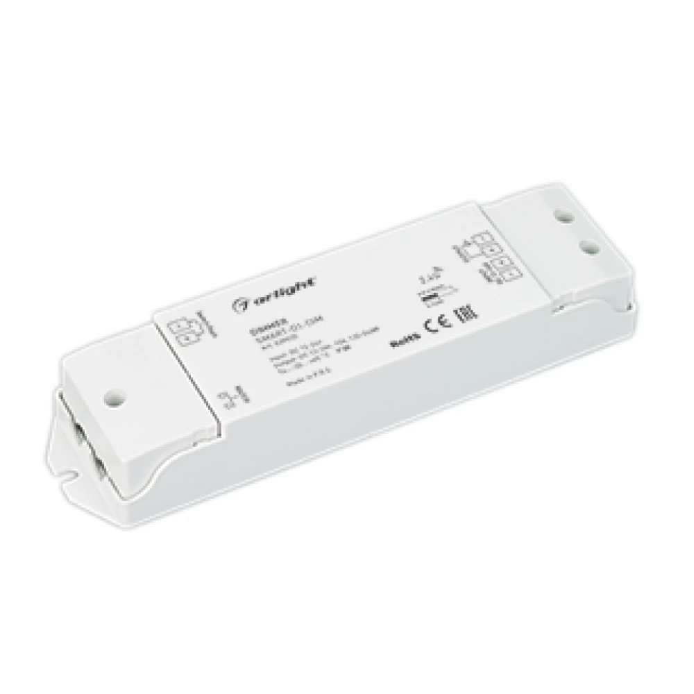 Диммер SMART-D1-DIM (12-24V, 1x10A, 2.4G) (Arlight, IP20 Пластик, 5 лет) 029920 - Viokon.com
