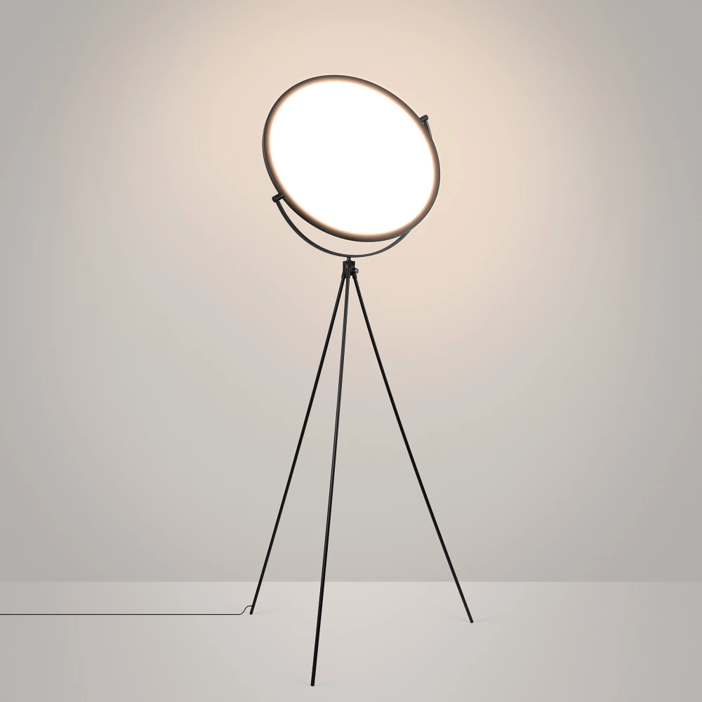 Светильник SP-LUNAR-FLOOR-D660-35W Dim-to-Warm (BK, 120 deg, 230V) (Arlight, IP20 Металл, 5 лет) 056252 - Viokon.com