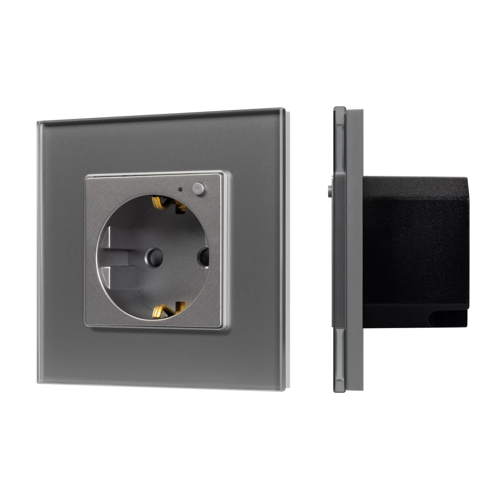 Розетка электрическая с Zigbee управлением SCT-OMALI-EUZB1-PL-GR (240V, 16A, Zigbee) (Arlight, -) 050101 - Viokon.com