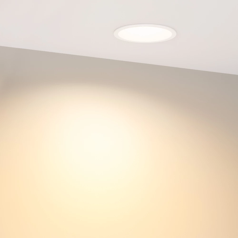 Светильник MS-BREEZE-BUILT-R82-9W Warm2700 (WH, 85 deg, 230V) (Arlight, IP20 Металл, 5 лет) 054709 - Viokon.com