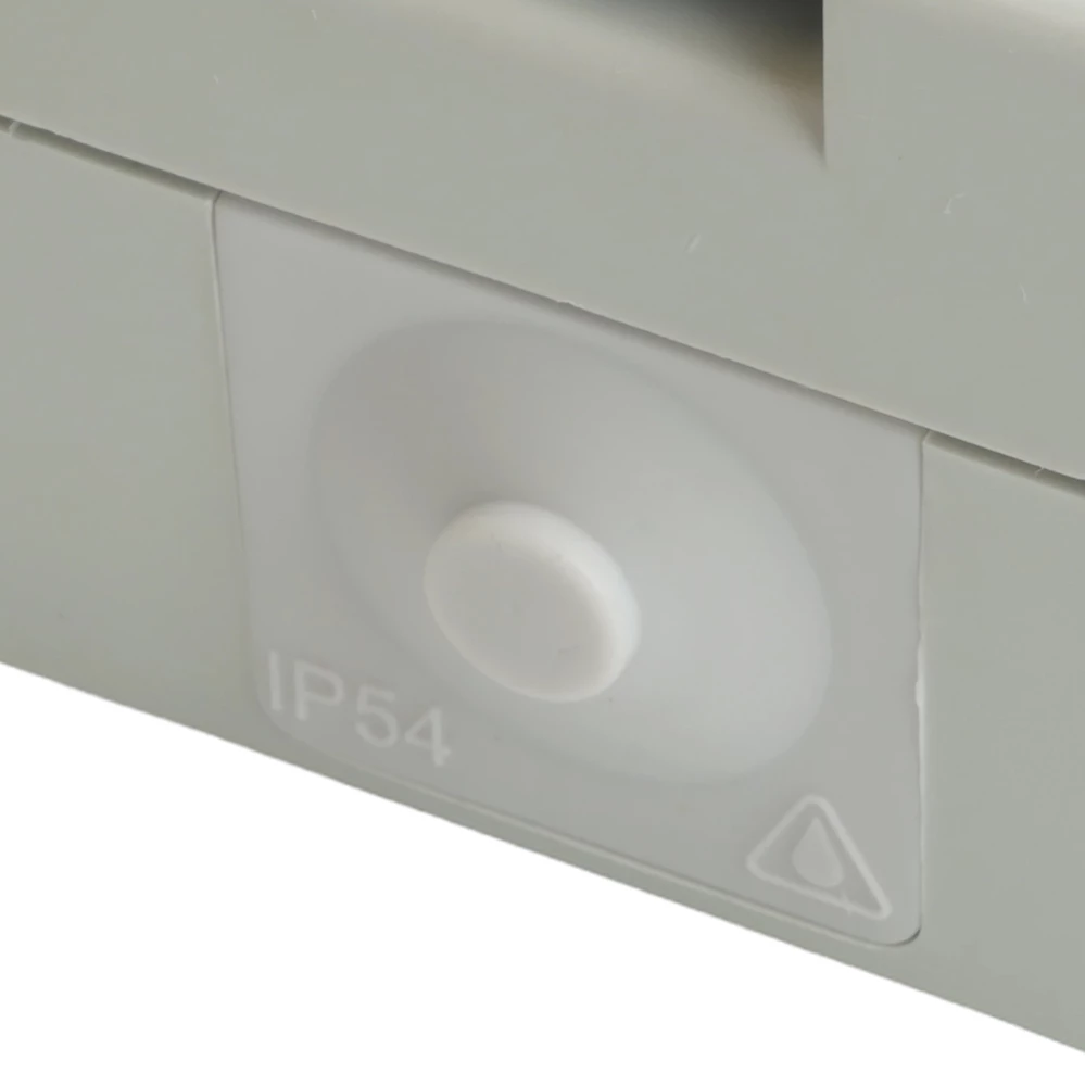 Розетка 1-местная с крышкой с/з STEKKER, PST16-11-54, пластик АВS, 250В, 16А, IP54, серый/графит (32755) - Viokon.com