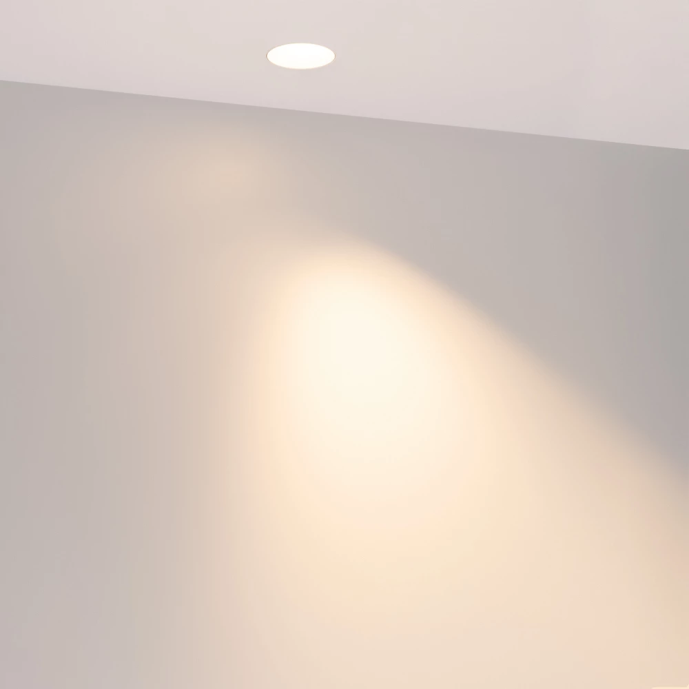 Светильник MS-ARADO-TRIMLESS-R55-7W Warm3000 (WH-WH, 55 deg, 230V) (Arlight, IP20 Металл, 5 лет) 052407 - Viokon.com