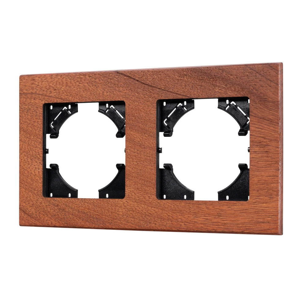 Рамка из натурального дерева FRM-XSILO-WD-2-NL (Arlight, -) 050871 - Viokon.com