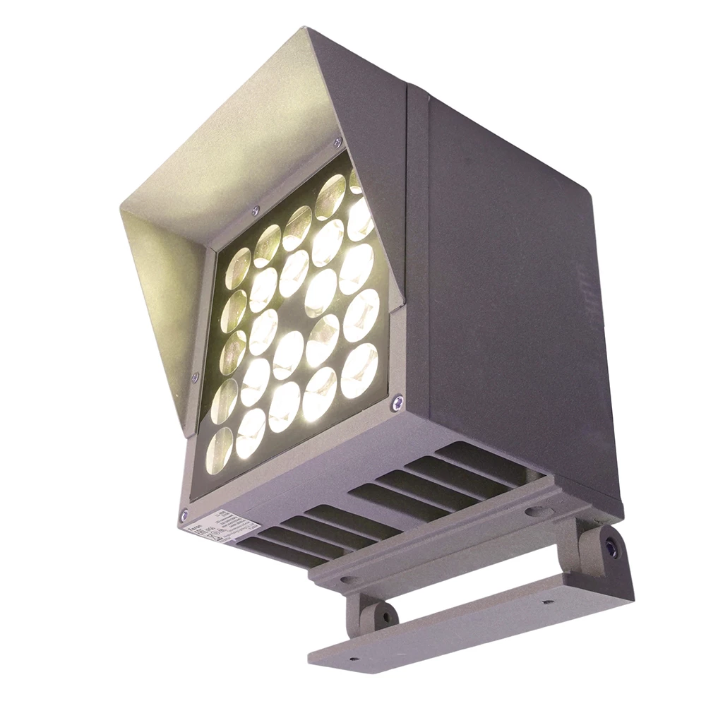 Светодиодный светильник ландшафтно-архитектурный Feron LL-898  AC220-240 49W 2700K IP66 квадрат (51707) - Viokon.com