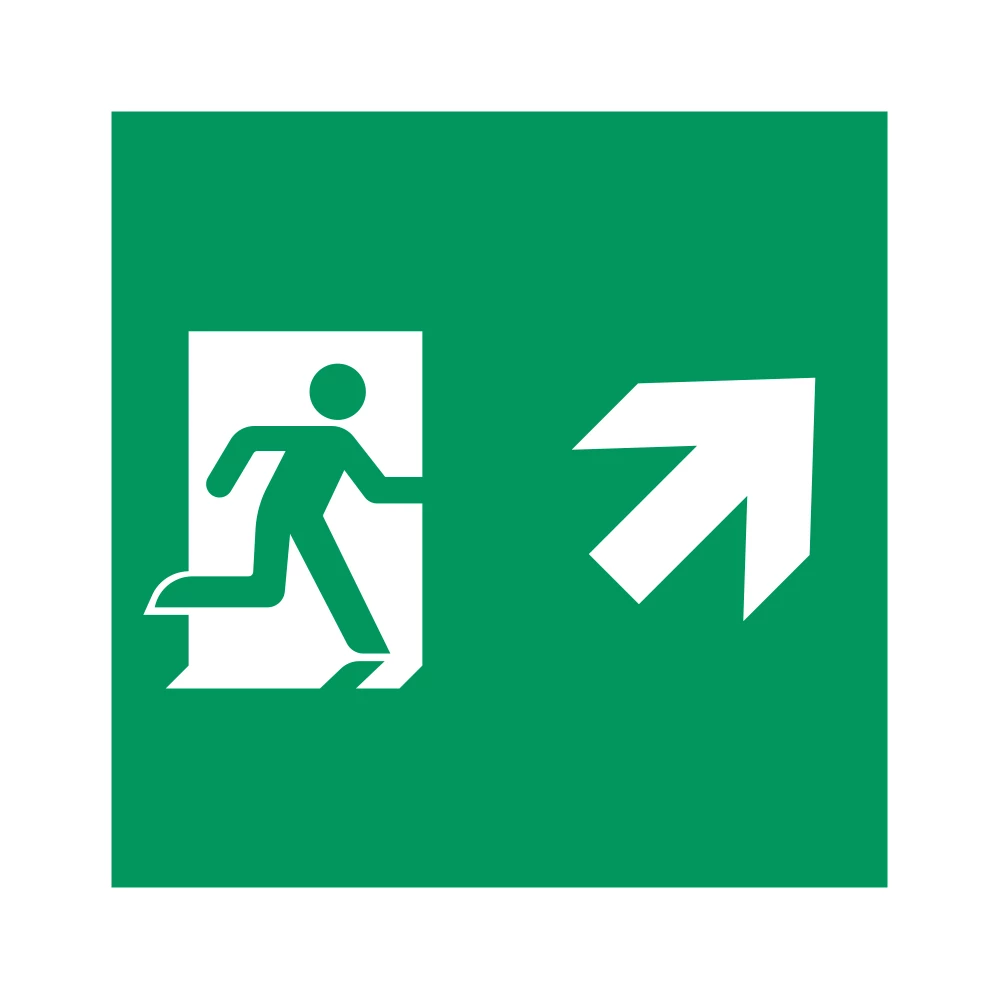 Пиктограмма EMGP-MARK-MA-RUP (Человек, Вверх-Вправо) (Arlight, Пластик) 059838 - Viokon.com