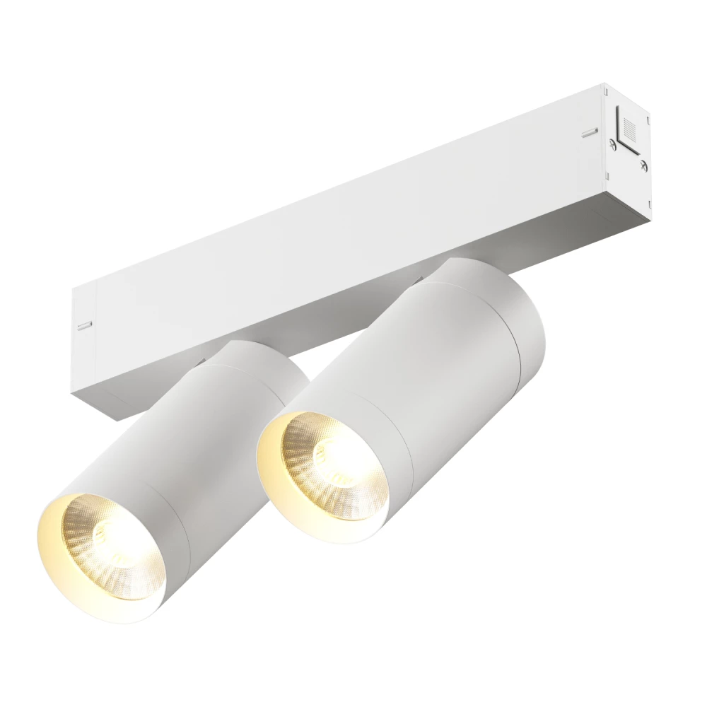 DK8012-WH Акцентный светильник SMART SPOT DOUBLE 2x9W DIM 3000K-6000K белый - Viokon.com