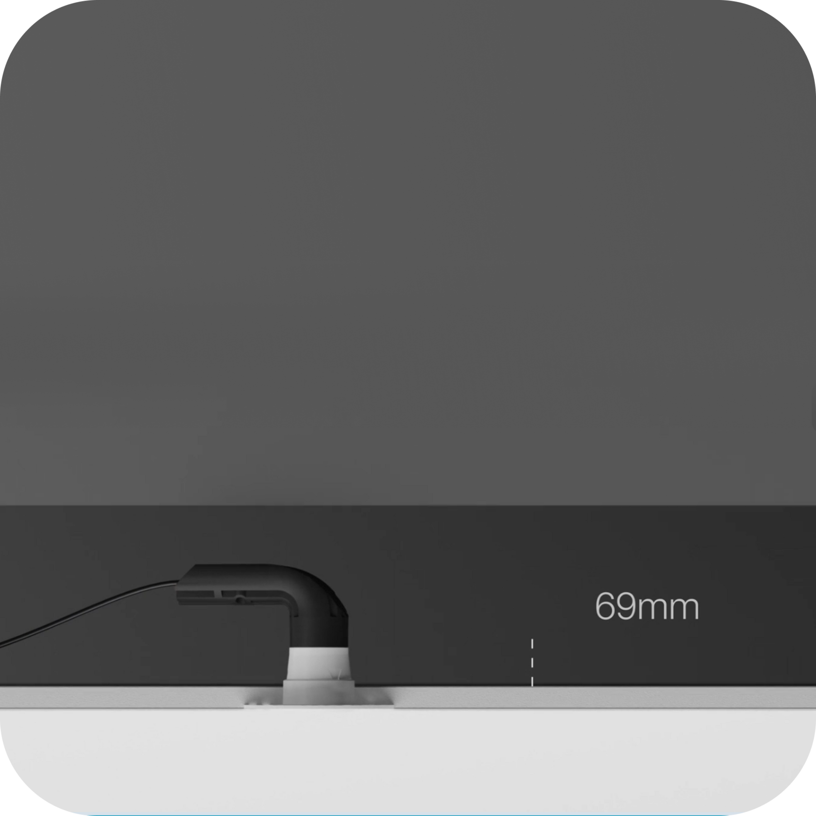 Встраиваемый поворотный светильник под штукатурку POINT P W - Viokon.com