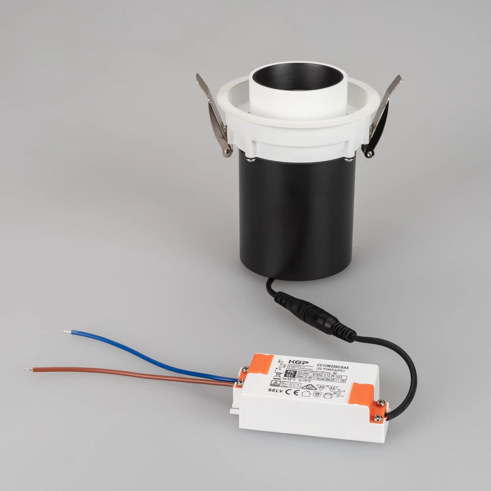 Светильник LTD-PULL-R100-10W Day4000 (WH, 24 deg, 230V) (Arlight, IP20 Металл, 5 лет) 031364 - Viokon.com