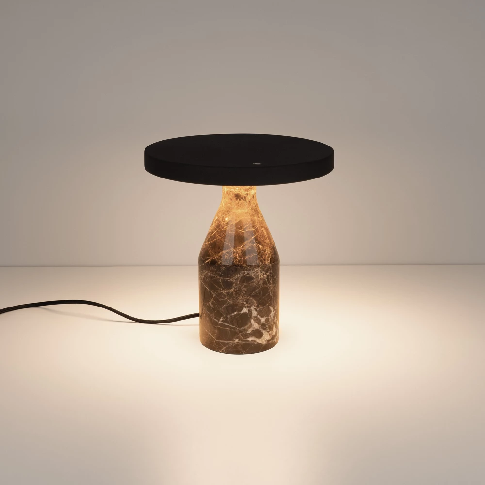 Светильник SP-CROOD-TAB-R22.5x24-7W Warm3200-MIX (CF-BK, 140 deg, 230V) (Arlight, IP20, Мрамор, 5 лет) 061771 - Viokon.com