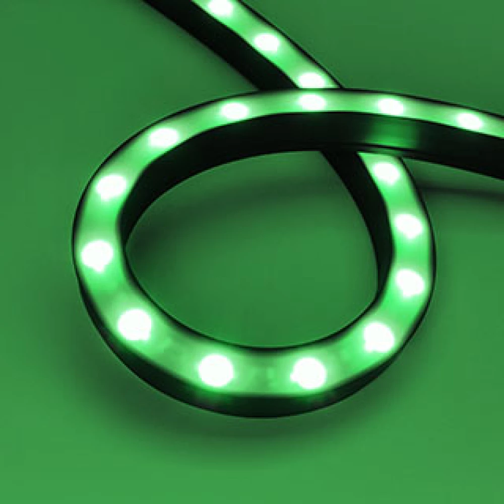 Грейзер DMX THOR-3D-F24-25x27mm 24V RGBW-Day4000 (24 W/m, IP65, 1m, wire x2) (Arlight, Силикон) 045265 - Viokon.com