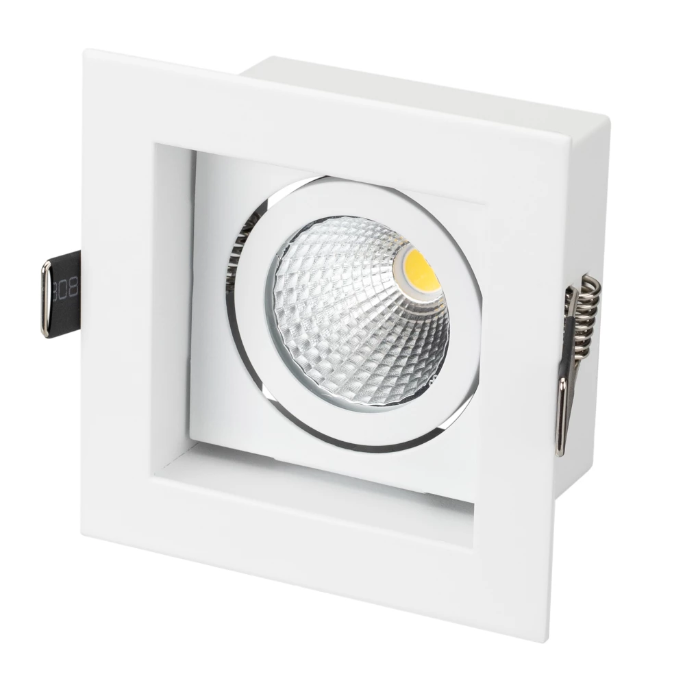 Светильник CL-KARDAN-S102x102-9W Day (WH, 38 deg) (Arlight, IP20 Металл, 3 года) 024122 - Viokon.com