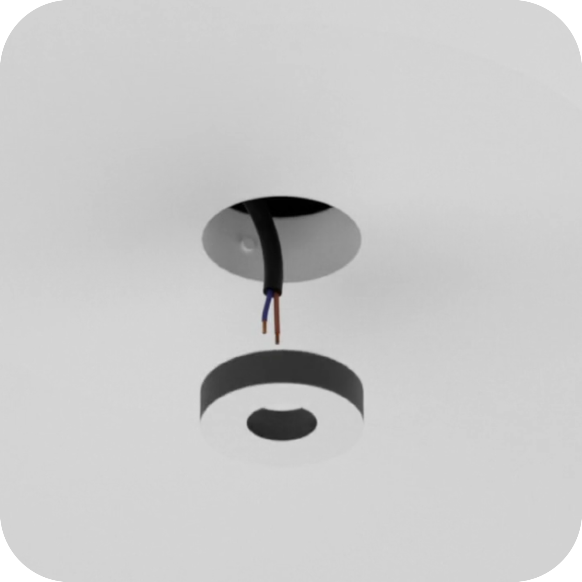 Встраиваемый светильник под штукатурку POINT W - Viokon.com